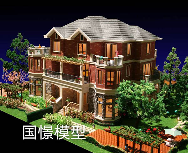 杂多县建筑模型