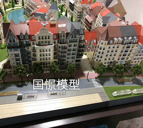 杂多县建筑模型